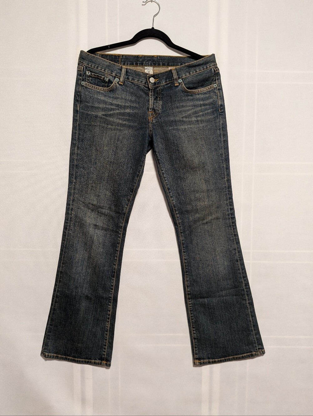 Vintage Lucky Brand Women's Low Rise Dungarees by Gene Montesano Size 10